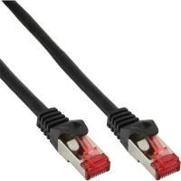 Cavo patch - S-FTP PiMf - Cat.6 - 250 MHz - PVC - rame - nero - 50 m