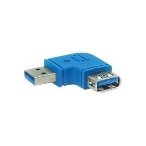 Adattatore USB 3.0 - collegare A alla presa A - angolato a sinistra 90