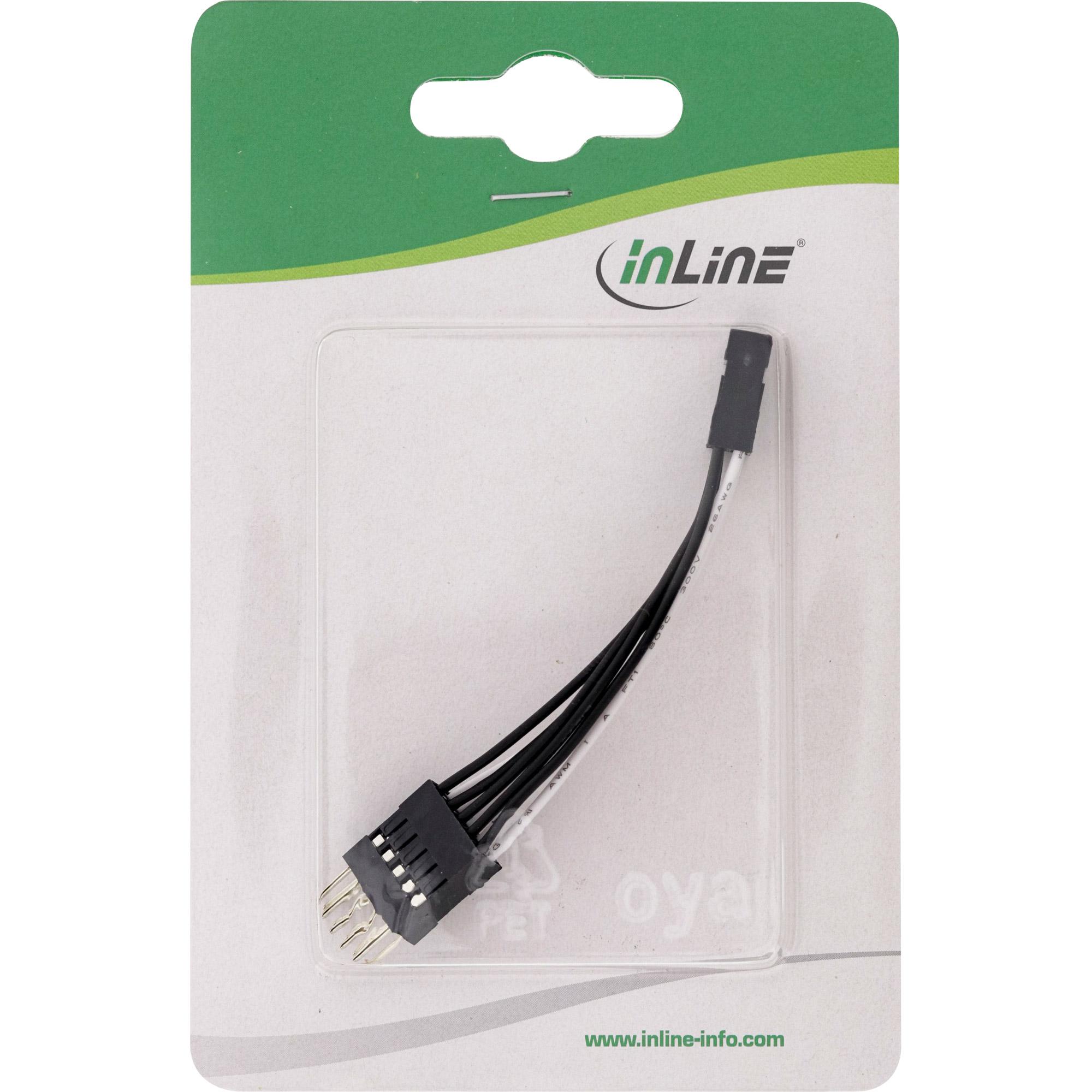USB 2.0 el. - interno - 2x connettore maschio a 5 pin a connettore femmina - 0 -05 m