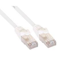 Cavo patch - SF-UTP - Cat.5e - bianco - 0,25 m