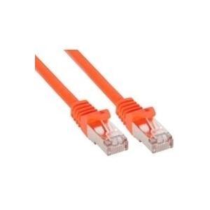 Cavo patch - SF-UTP - Cat.5e - arancione - 0,25 m