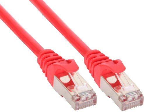 Cavo patch - F-UTP - Cat.5e - rosso - 1,5 m