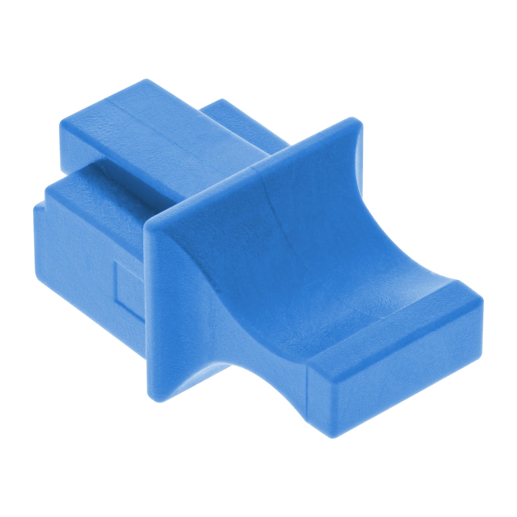 INLINE - Protezione antipolvere per presa RJ-45 - Blu (confezione da 10)