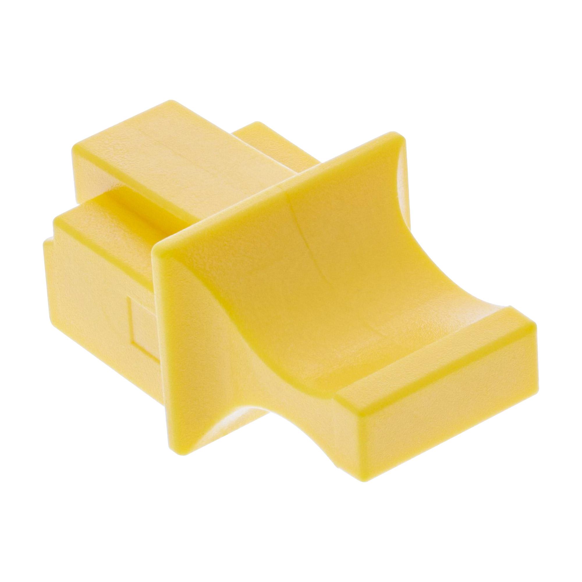 INLINE - Protezione antipolvere per presa RJ-45 - Giallo (confezione da 10)