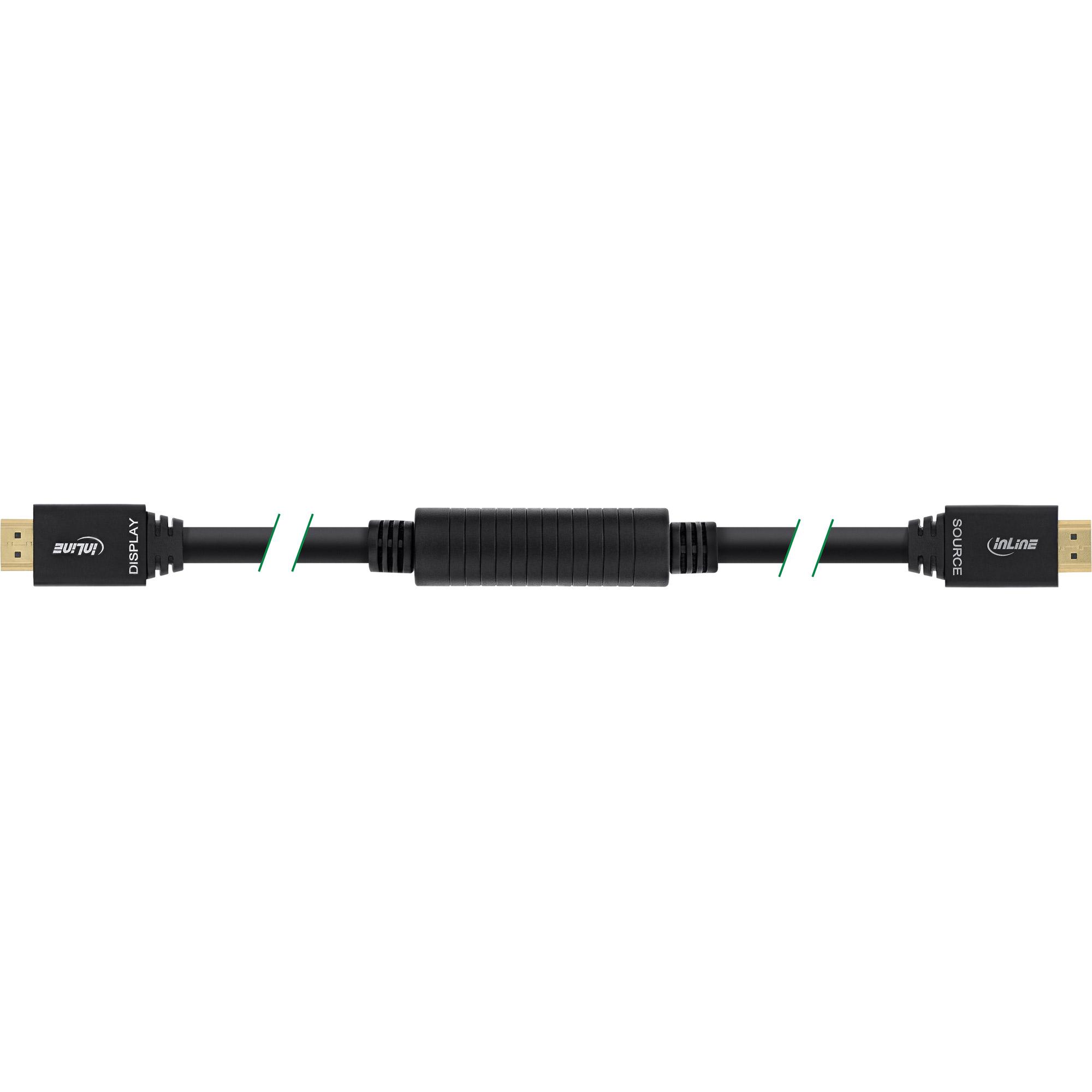 Cavo HDMI ad alta velocitÃ  con Eth. - ST - ST - attivo - nero - oro - 40m