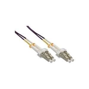 Inline - cavo patch - lc multi -modalità (m) a lc mult -modode (m) - 10 m - fibra di vetro - 50/125 micrometro - OM4 - alogeno