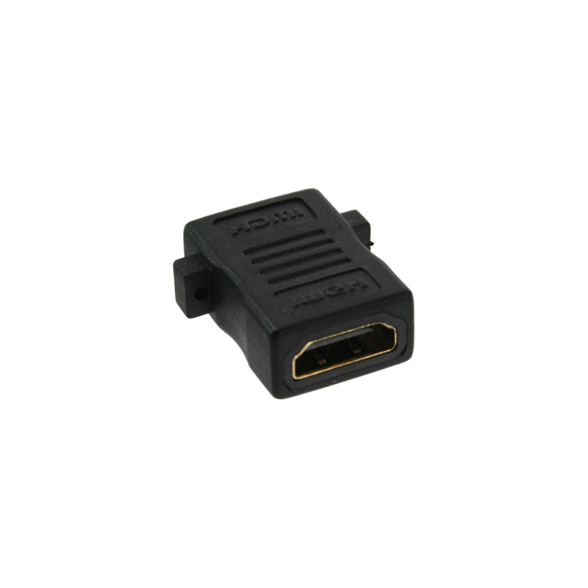 Adattatore HDMI da installazione - Presa-presa HDMI A - contatti dorati - 4K2K