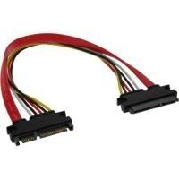 SATA+estensione alimentazione int. - SATA 6Gb-s + alimentazione - maschio-femmina - 0,30m