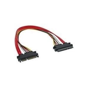 SATA+estensione alimentazione int. - SATA 6Gb-s + alimentazione - maschio-femmina - 0,50 m