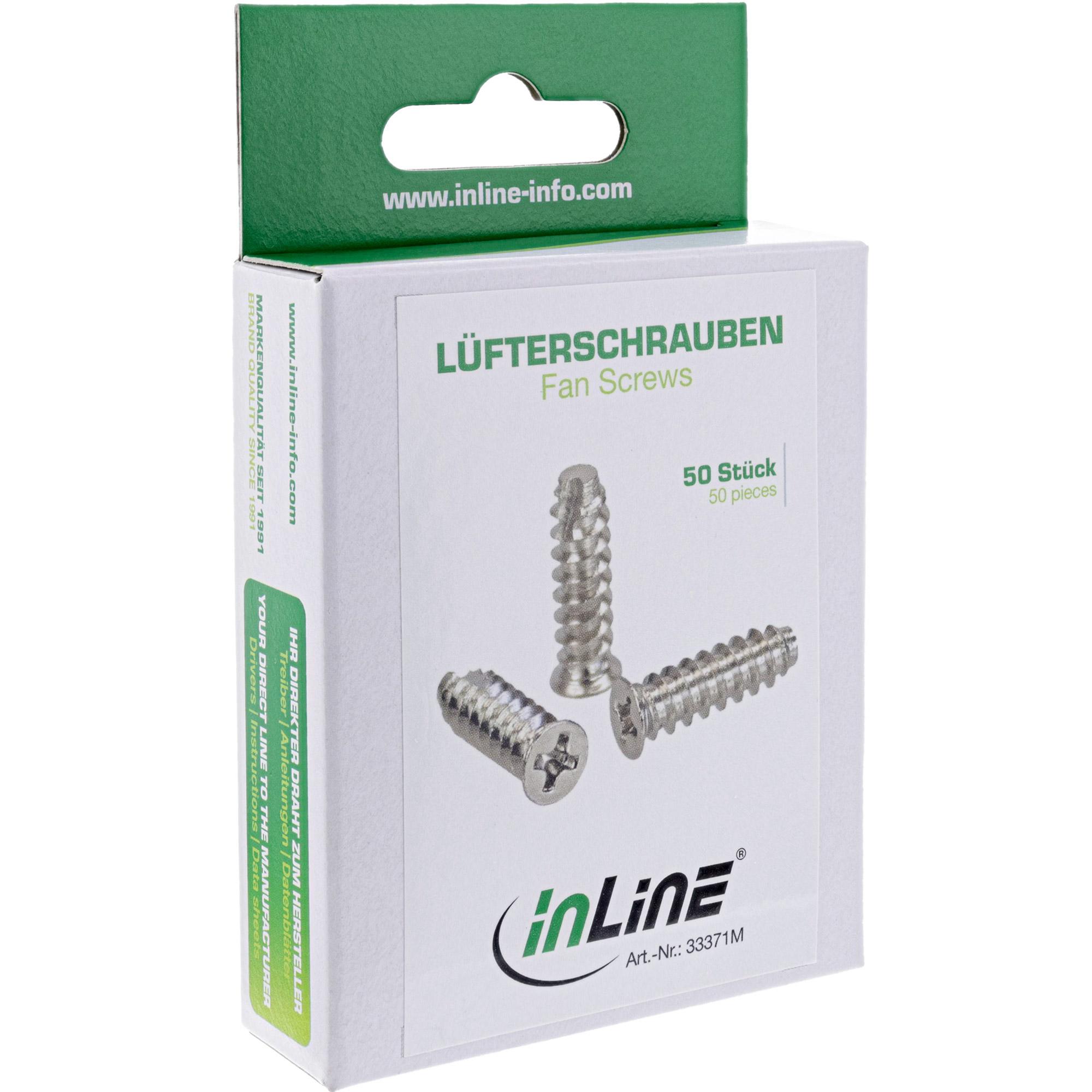 InLine 33371M 16mm 50 pezzi Vite e bullone (33371M)