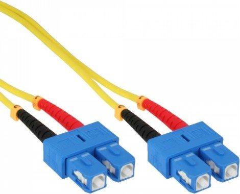 Inline - cavo patch - SC singolo in modalità (M) a SC Single Mode (M) - 50 cm - Fibra di vetro - 9/125 micron - OS2 - alogeno