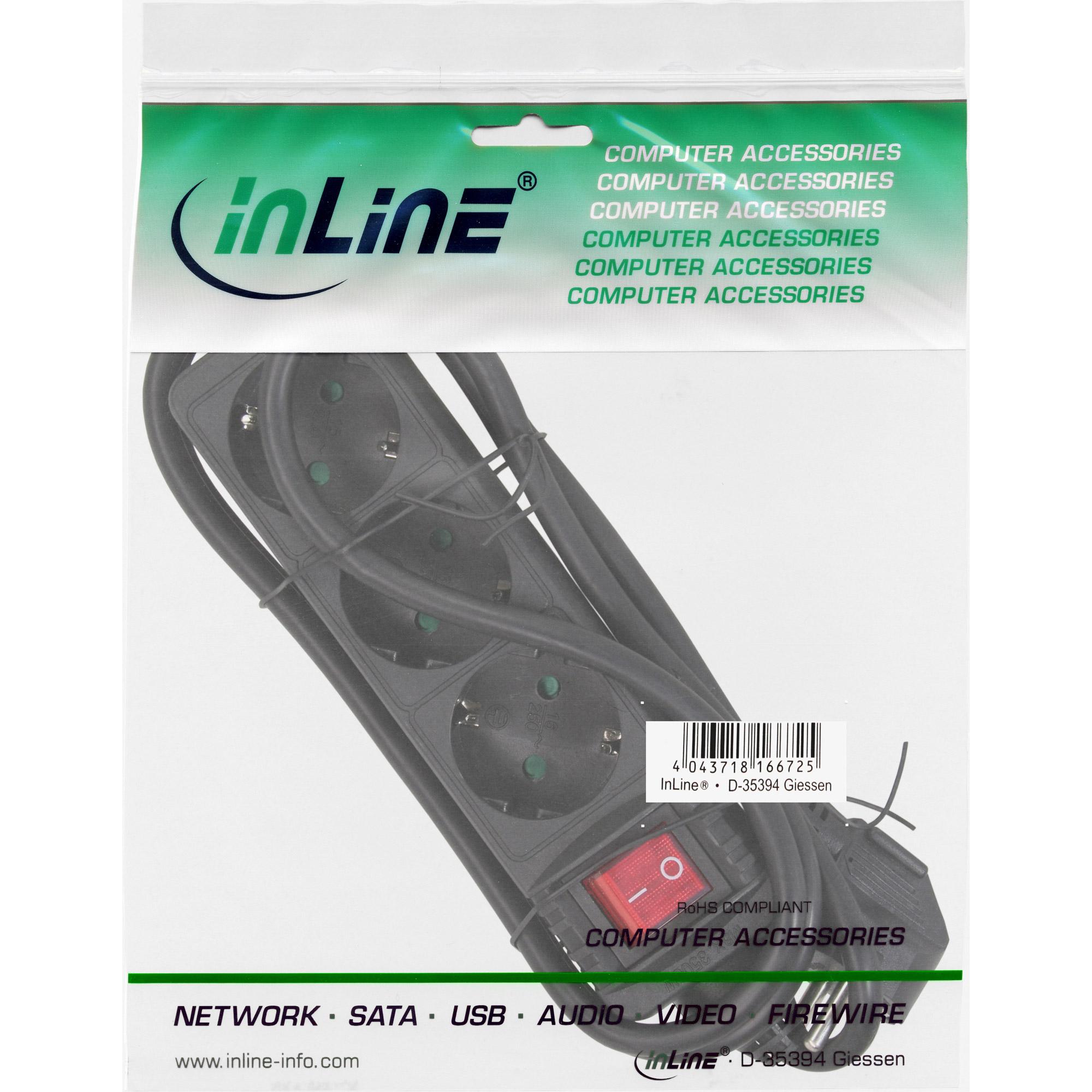 In linea - cavo cordoncing - Collegamenti di avvio 3 - 5 m - nero
