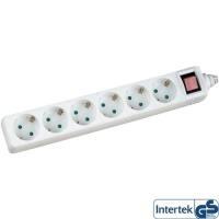 InLine - presa multipla - connessioni in uscita 6 - 30 m - bianco (16463V)