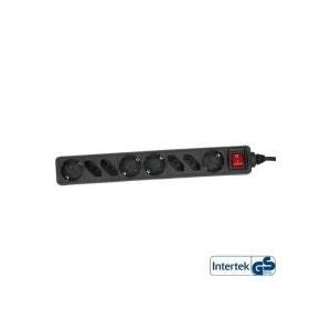 INLINE - Prolunga - Connessioni in uscita 8 - 15 m - Nero