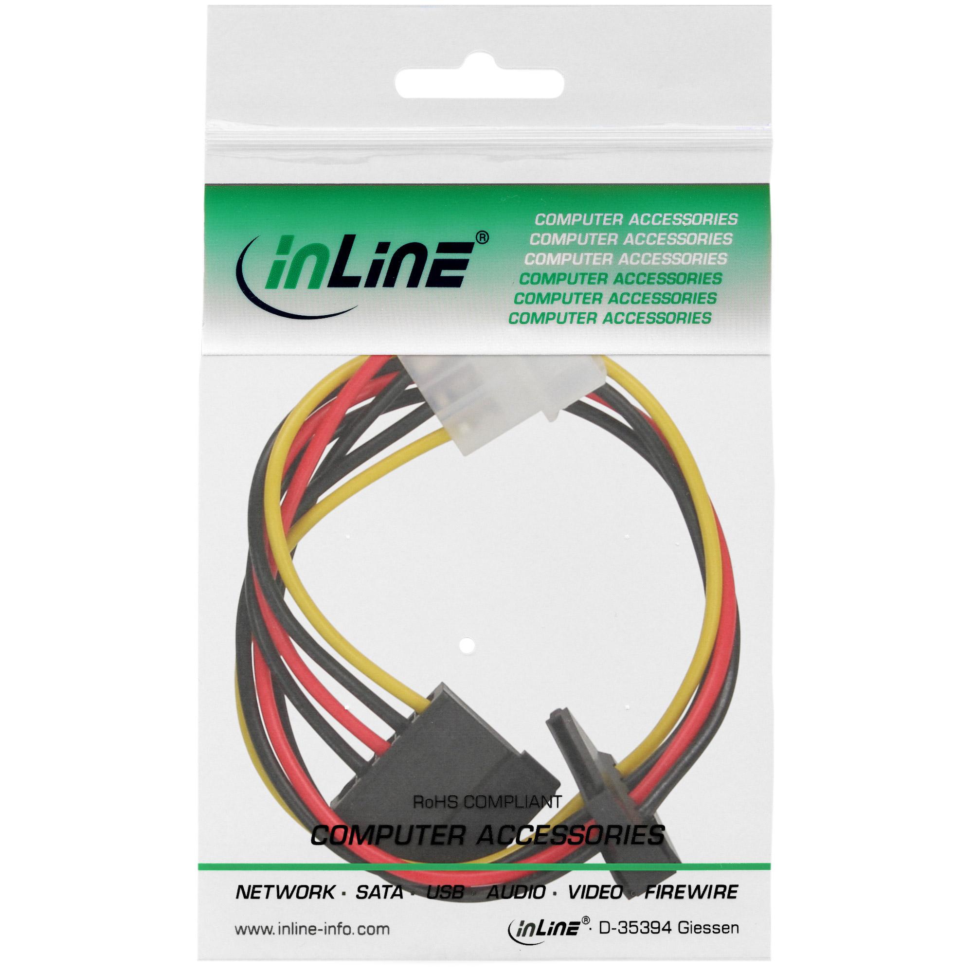 Cavo di alimentazione interno: 1x 13,34 cm da 5,25 pollici a 2x SATA a 15 pin - 0,30 m