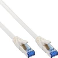 Cavo patch InLine Cat.6A S/FTP (PiMf) senza alogeni 500 MHz bianco 5 m (76805W)