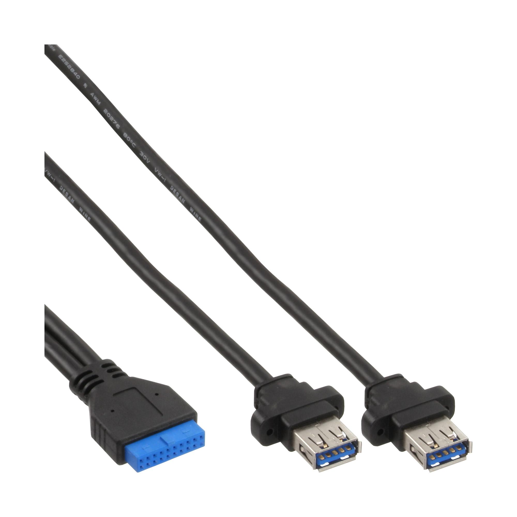 Scheda Mini-PCIe InLine 2x USB 3.0 (66900)