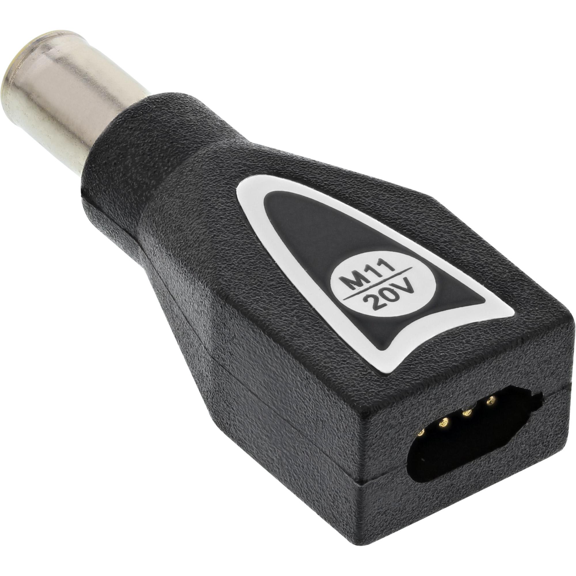 Spina intercambiabile M11 20V per alimentatore universale - 90W-120W - nera
