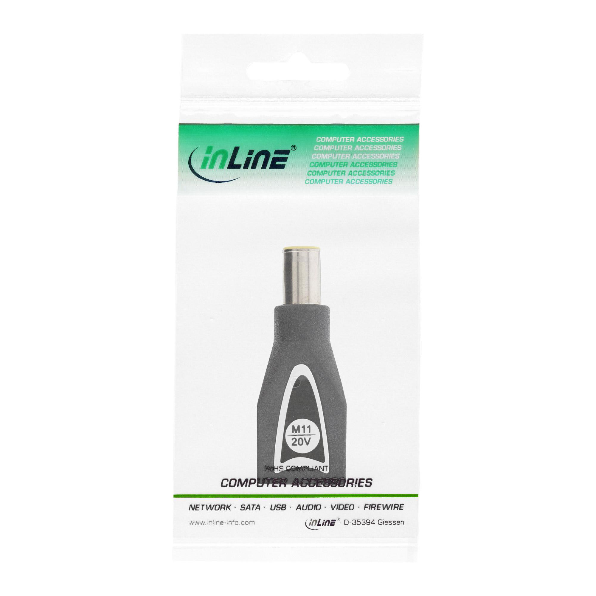 Spina intercambiabile M11 20V per alimentatore universale - 90W-120W - nera