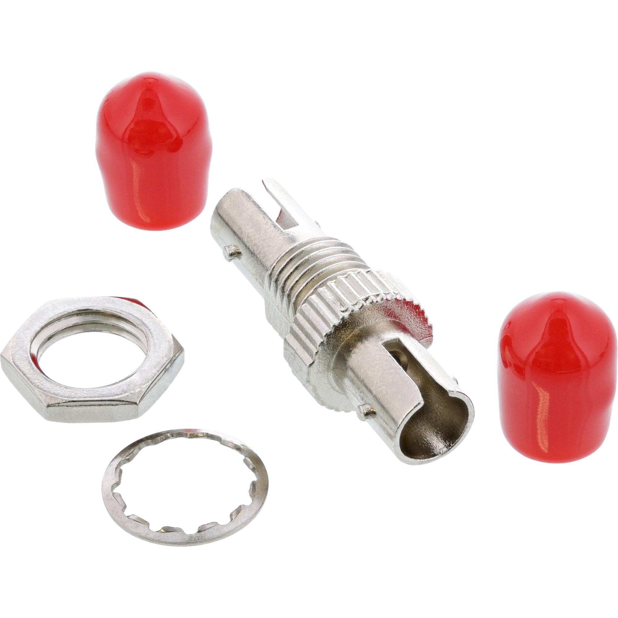 Accoppiatore per fibra ottica - simplex ST-ST - multimodale - manicotto in ceramica