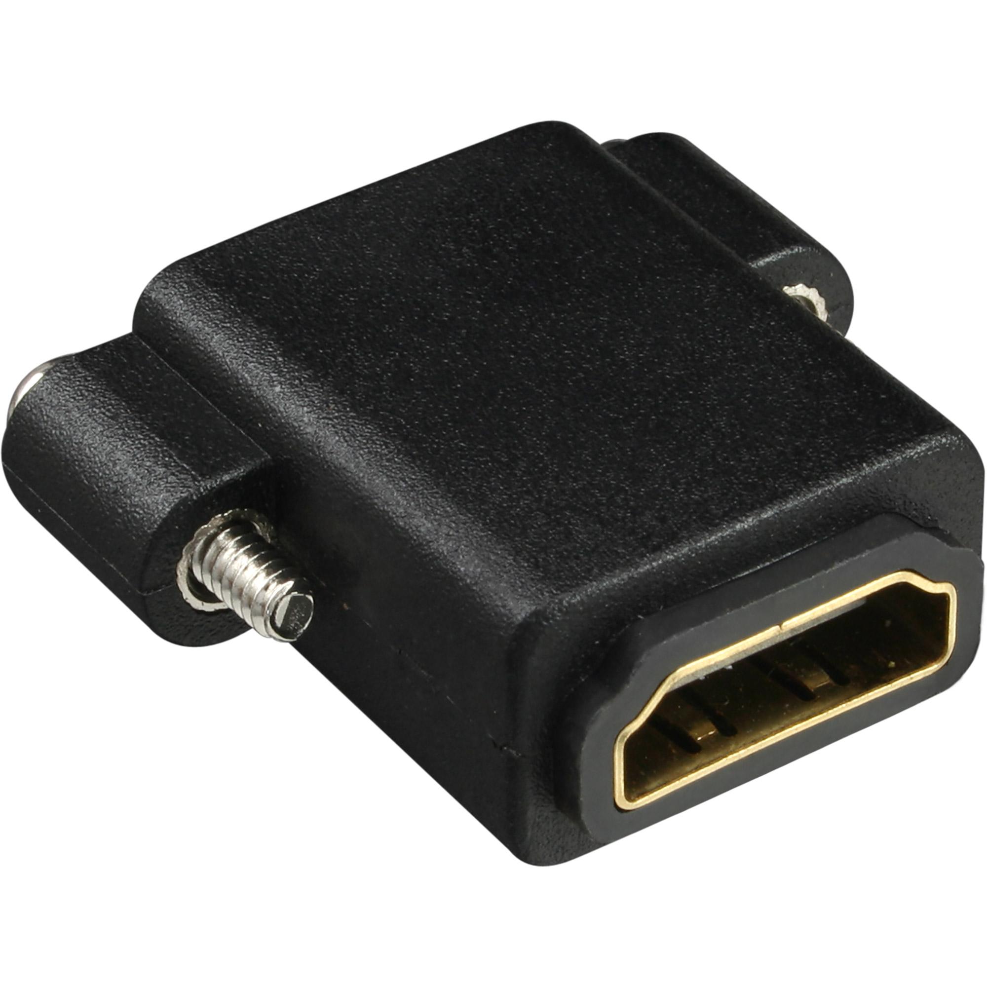 Adattatore HDMI per installazione con filettatura - Presa-presa A - contatti dorati