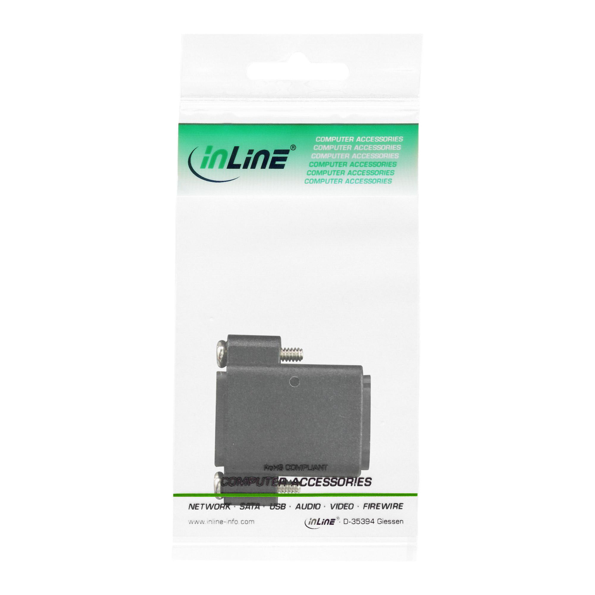 Adattatore HDMI per installazione con filettatura - Presa-presa A - contatti dorati