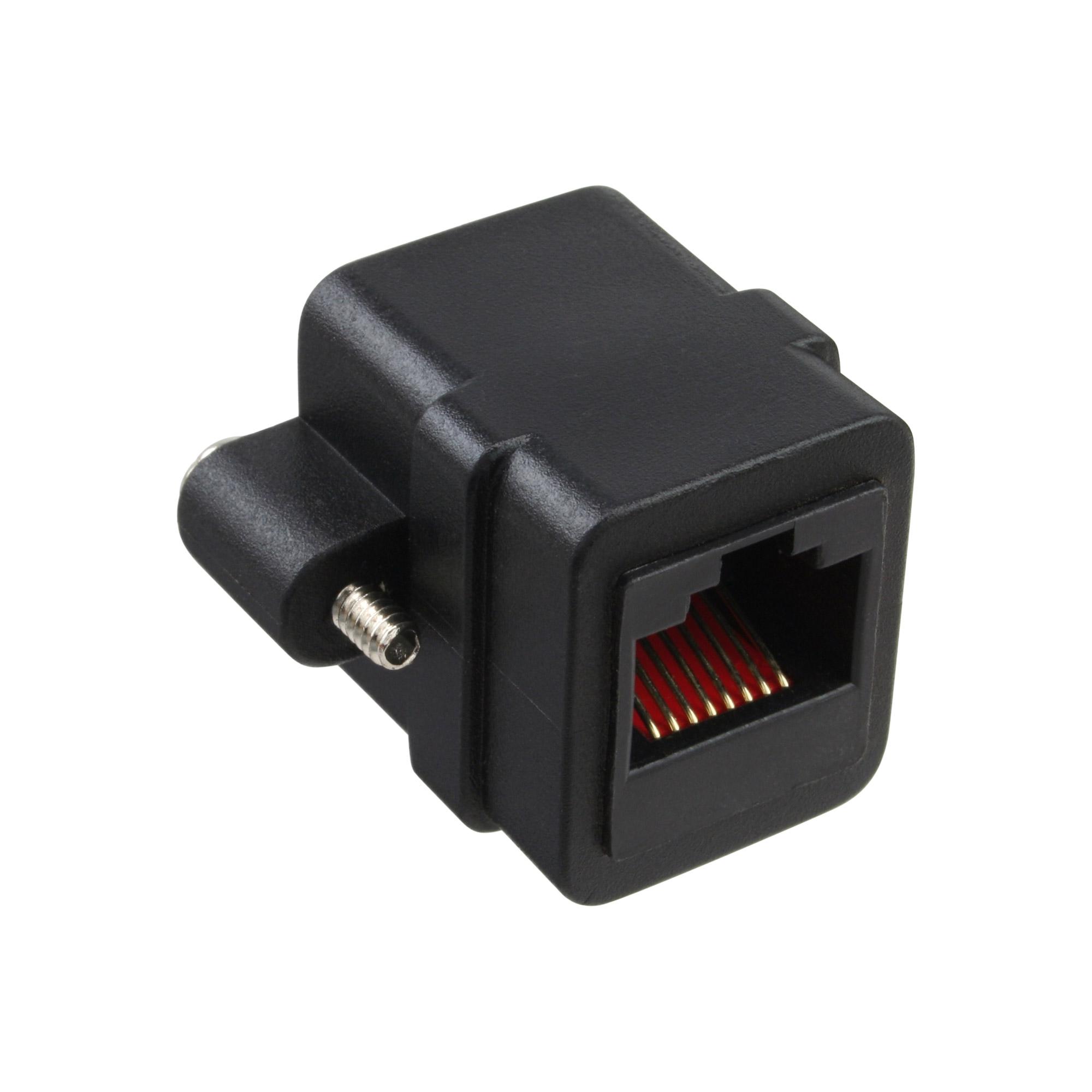 Cavo patch in linea Accoppiatore Cat.5E, UTP, 2x RJ45 per l'installazione