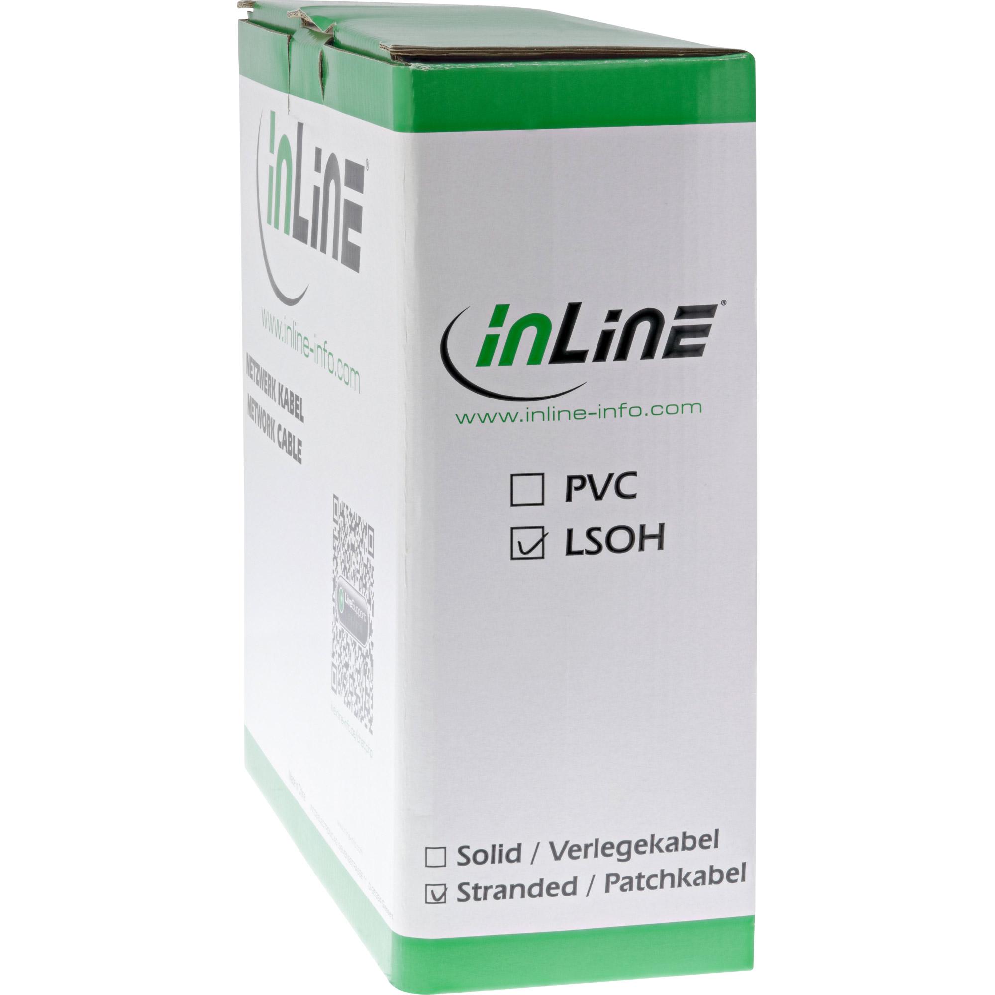 InLine Matassa Cavo Cat.6a S/FTP(PiMF) CU halogenfree grigio 100m