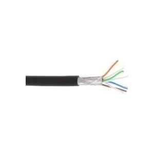 Cavo di toppa. - S-FTP PiMf - Cat.6A - 500 MHz - senza alogeni - CU - nero - 100 m
