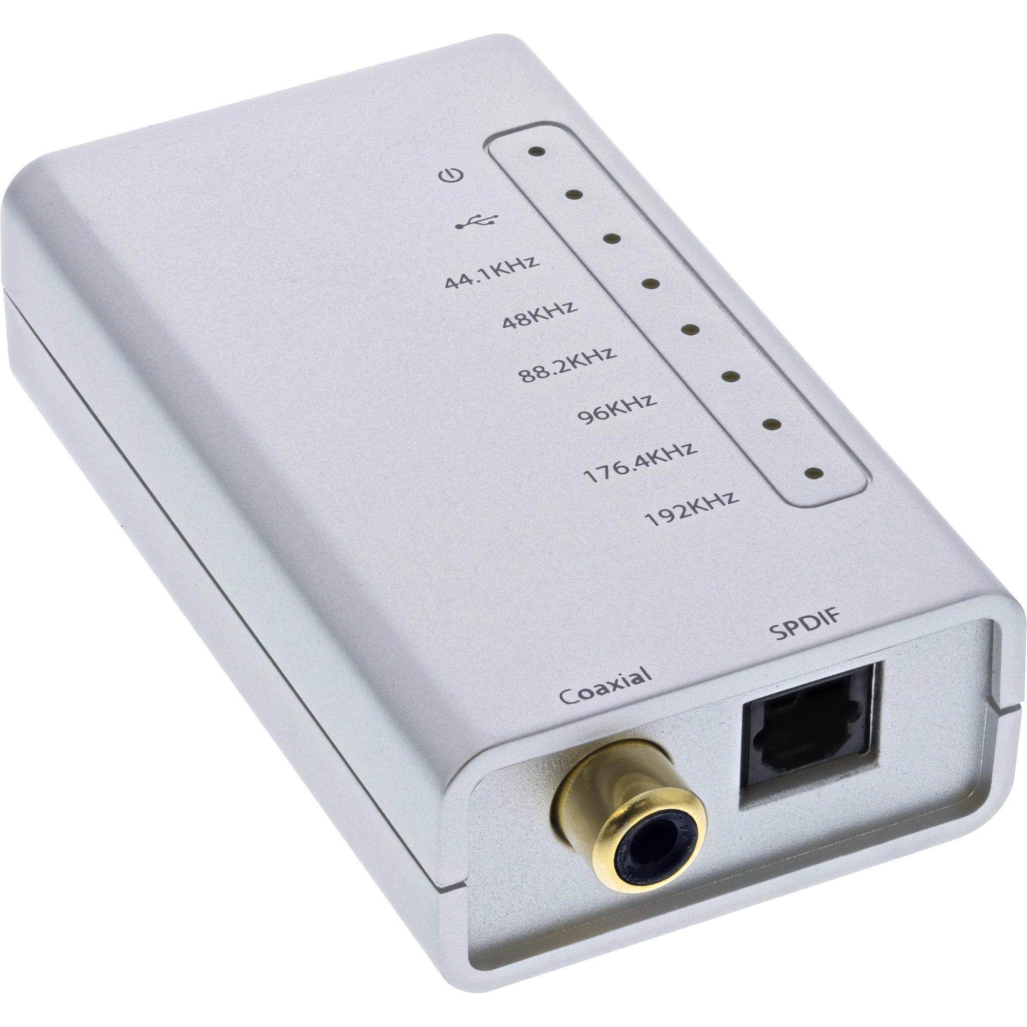 Adattatore audio USB HD - Convertitore USB da Hi-Fi a digitale Coassiale-Toslink-I2S