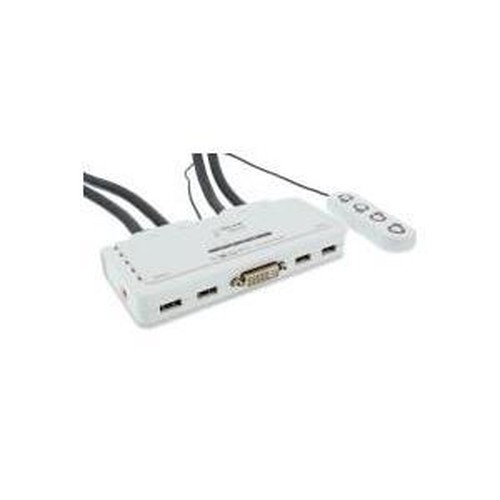 Switch KVM - 4 vie - DVI-D...