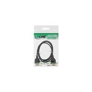 Cavo HDMI Superslim da A ad A - HS con Eth. - Premium - nero - oro - 1m