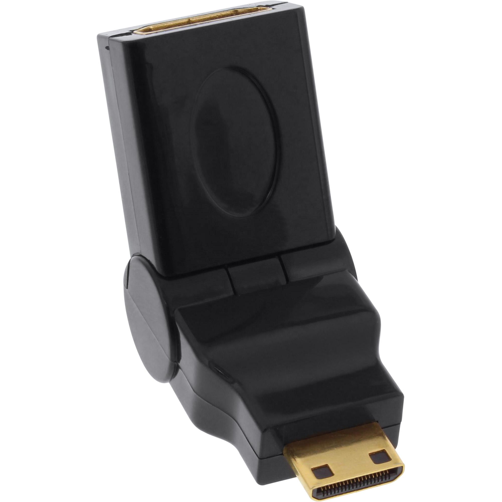 Adattatore HDMI - presa HDMI A a spina Mini HDMI C - flessibile - 4K2K