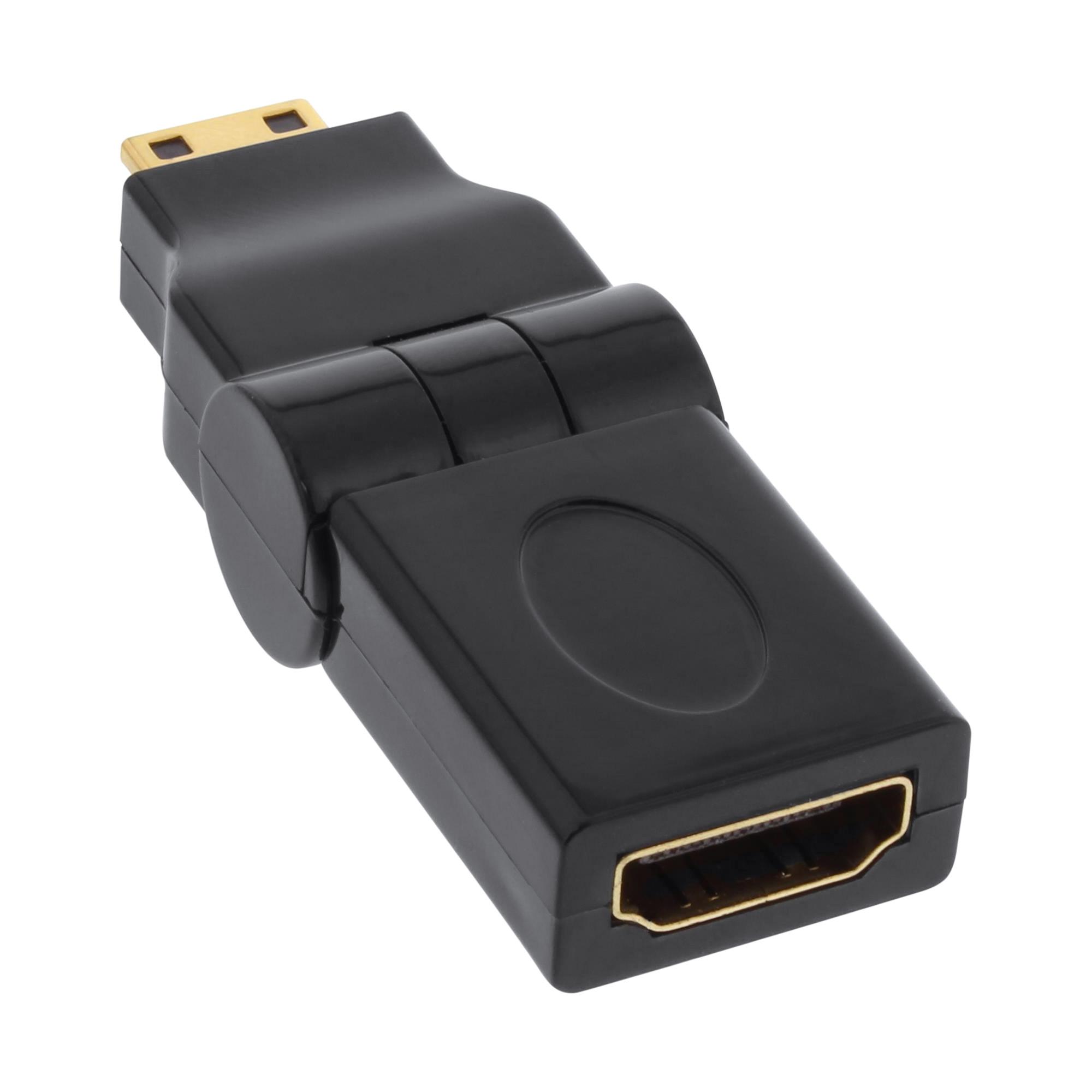 Adattatore HDMI - presa HDMI A a spina Mini HDMI C - flessibile - 4K2K