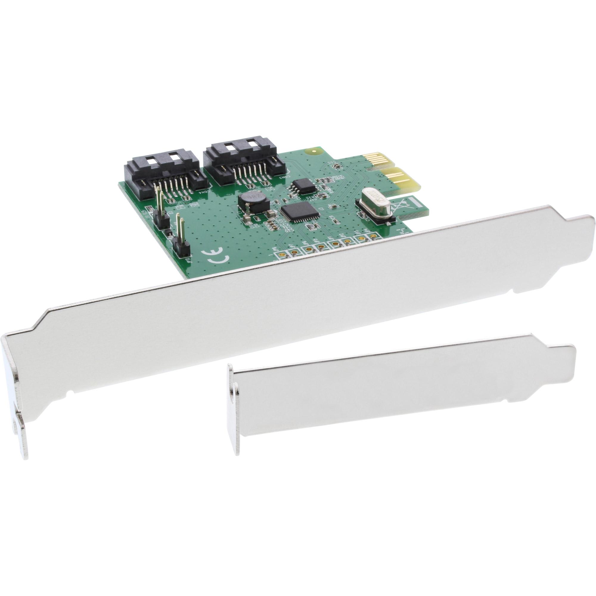 Scheda di interfaccia - SATA 6Gb-s a 2 porte - x1 PCIe 2.0 - RAID 0-1-SPAN