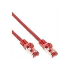 Cavo patch - S-FTP PiMf - Cat.6 - 250 MHz - PVC - rame - rosso - 50 m