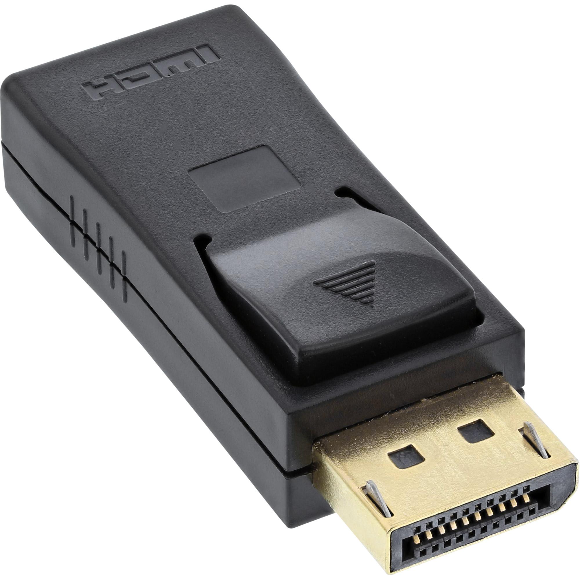 Adattatore DisplayPort - DisplayPort maschio a HDMI femmina - 4K2K - nero