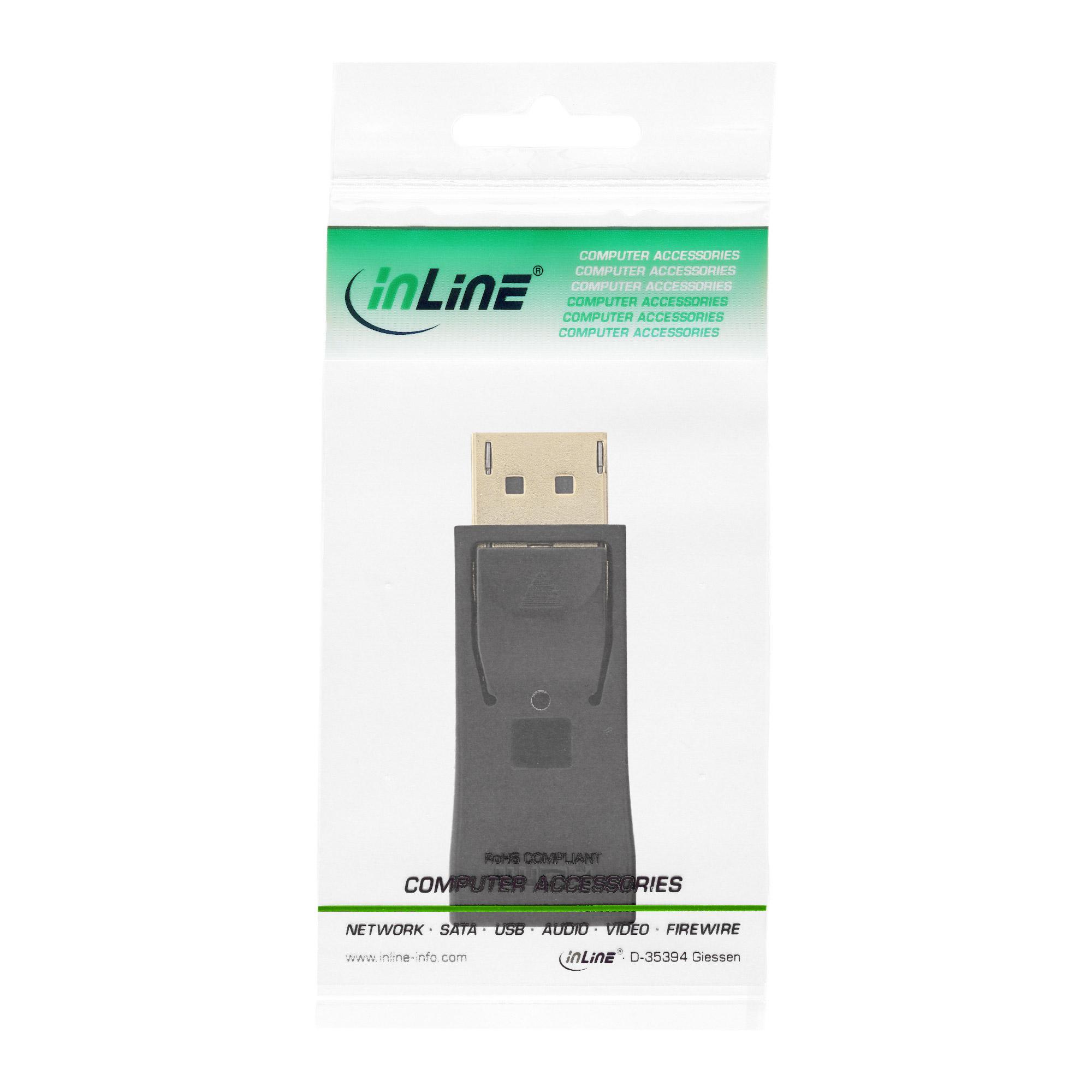 Adattatore DisplayPort - DisplayPort maschio a HDMI femmina - 4K2K - nero