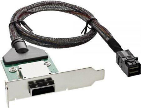 Inline SFF-8088-SFF-8643 SFF-8088 SFF-8643 Black-Silver (27656A)