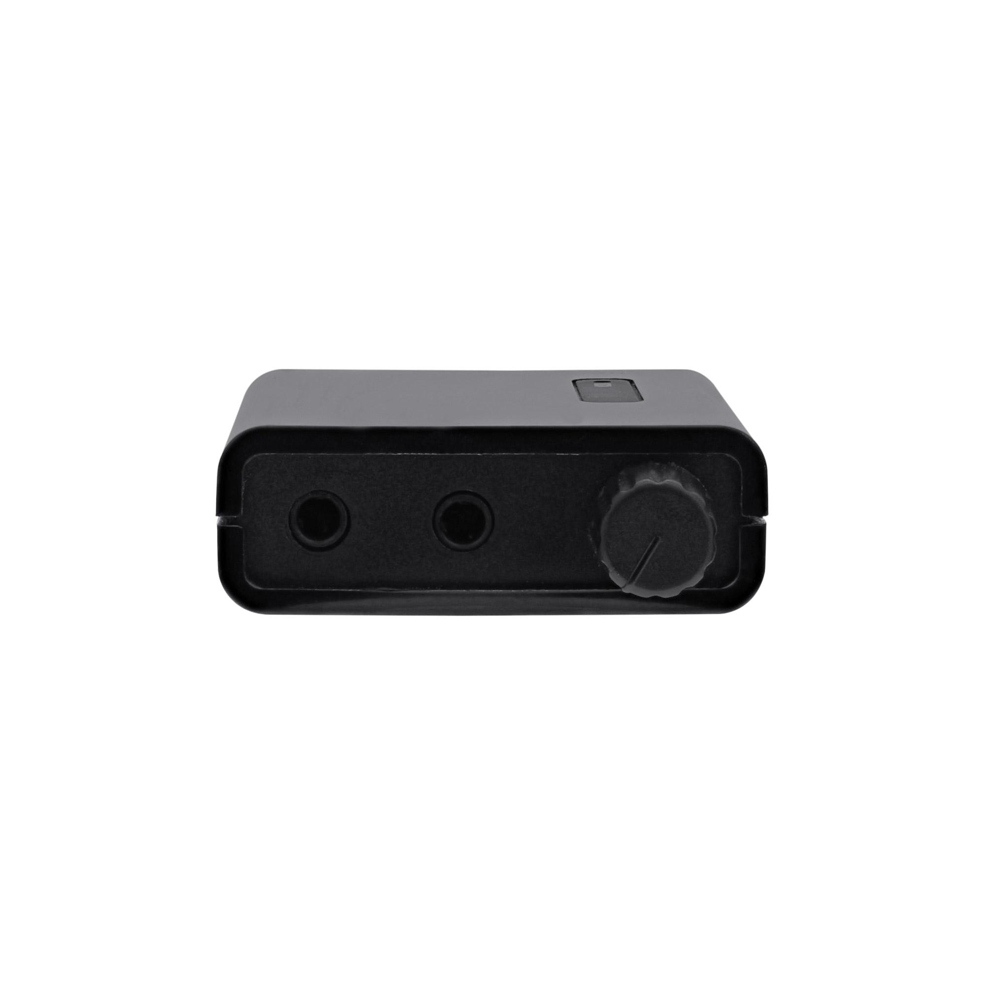 Amplificatore per cuffie stereo portatile - con potenziamento dei bassi - jack da 3,5 mm - 1x IN