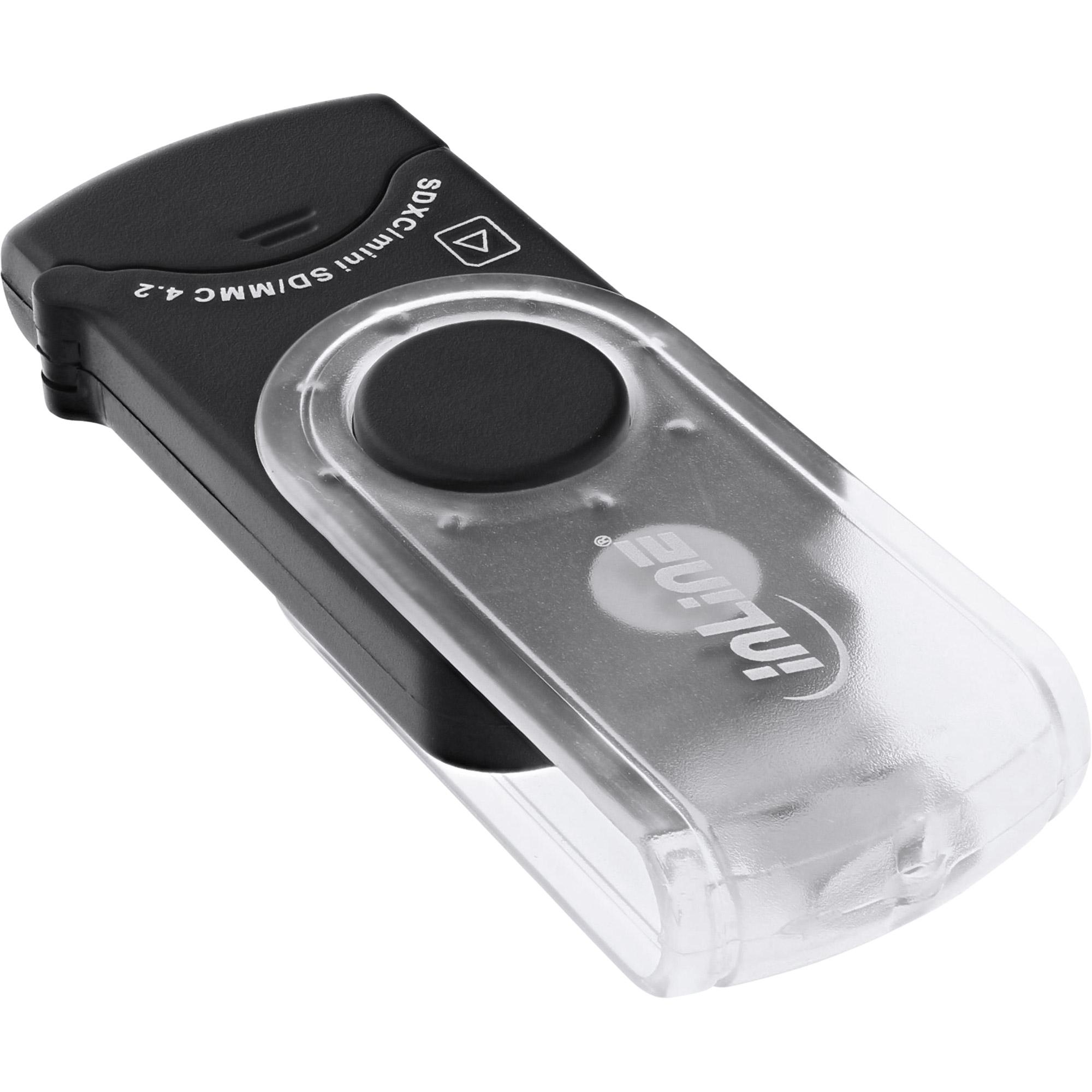 Lettore di schede mobile USB 3.0 - per SD-SDHC-SDXC - microSD