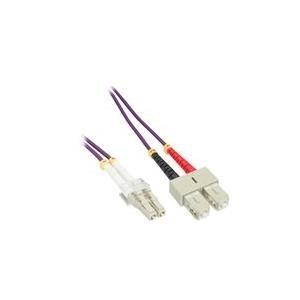 Cavo duplex in fibra ottica - LC-SC - 50-125 - OM4 - 7,5 m