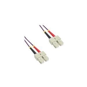 Cavo duplex in fibra ottica - SC-SC - 50-125 - OM4 - 7,5 m