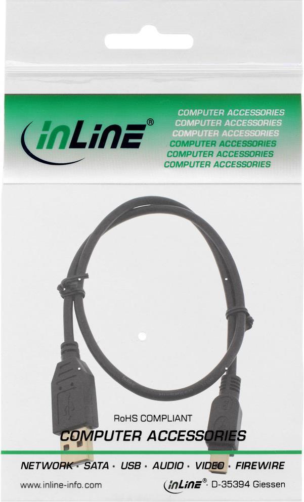 Mini cavo USB 2.0 - USB A...