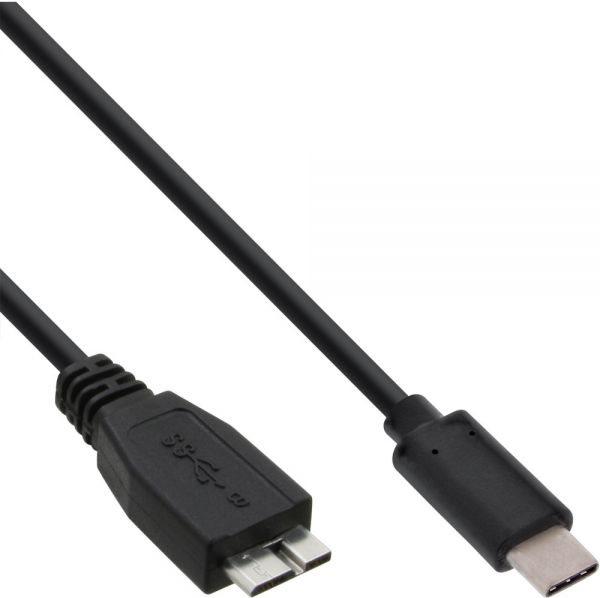 Inline USB C/USB Micro -b - 1 m - 3.1 (3.1 Gen 2) - USB C - Micro -USB B - Maschio/Male - Dritto (35721)