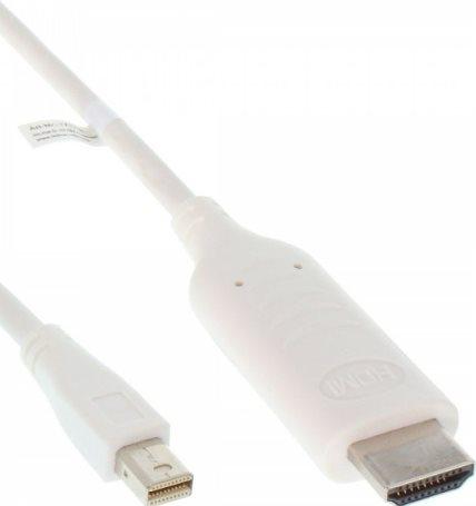 Cavo convertitore Mini DisplayPort a HDMI - bianco - 1 m - 4K2K - con audio