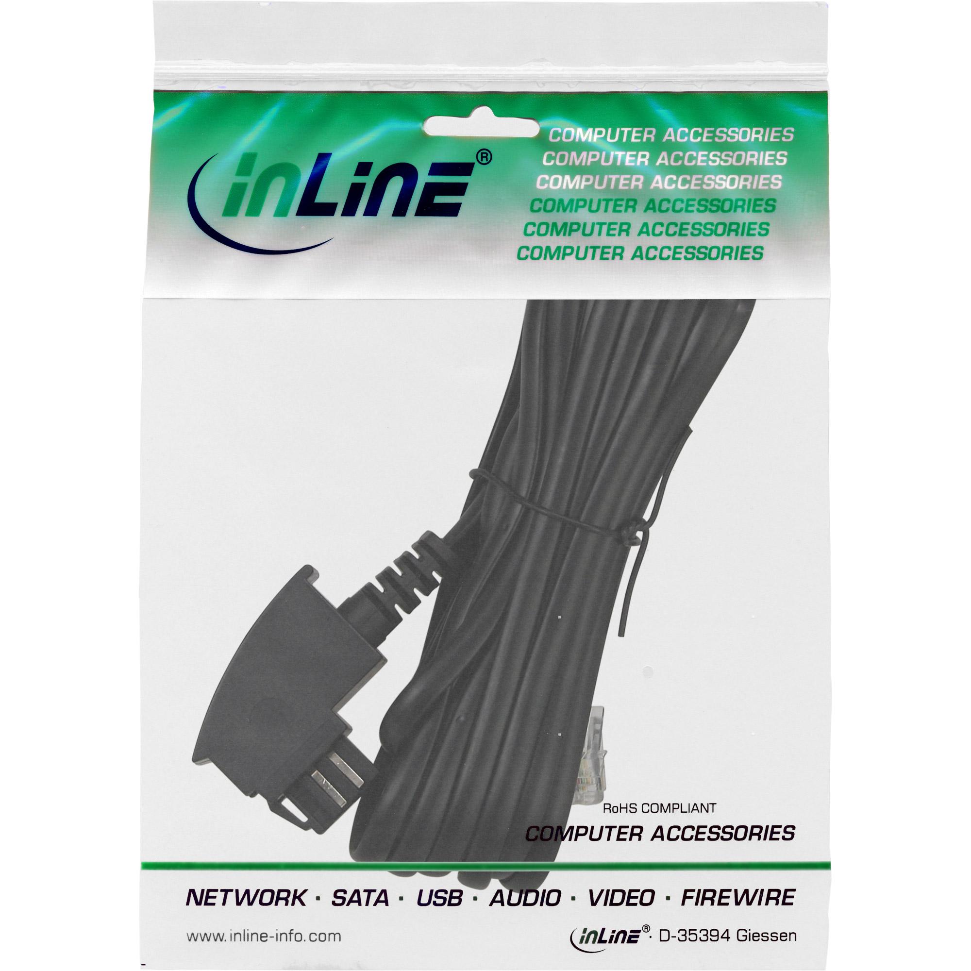 Cavo di collegamento TAE-N - TAE-N a RJ11 6P4C - 1 m
