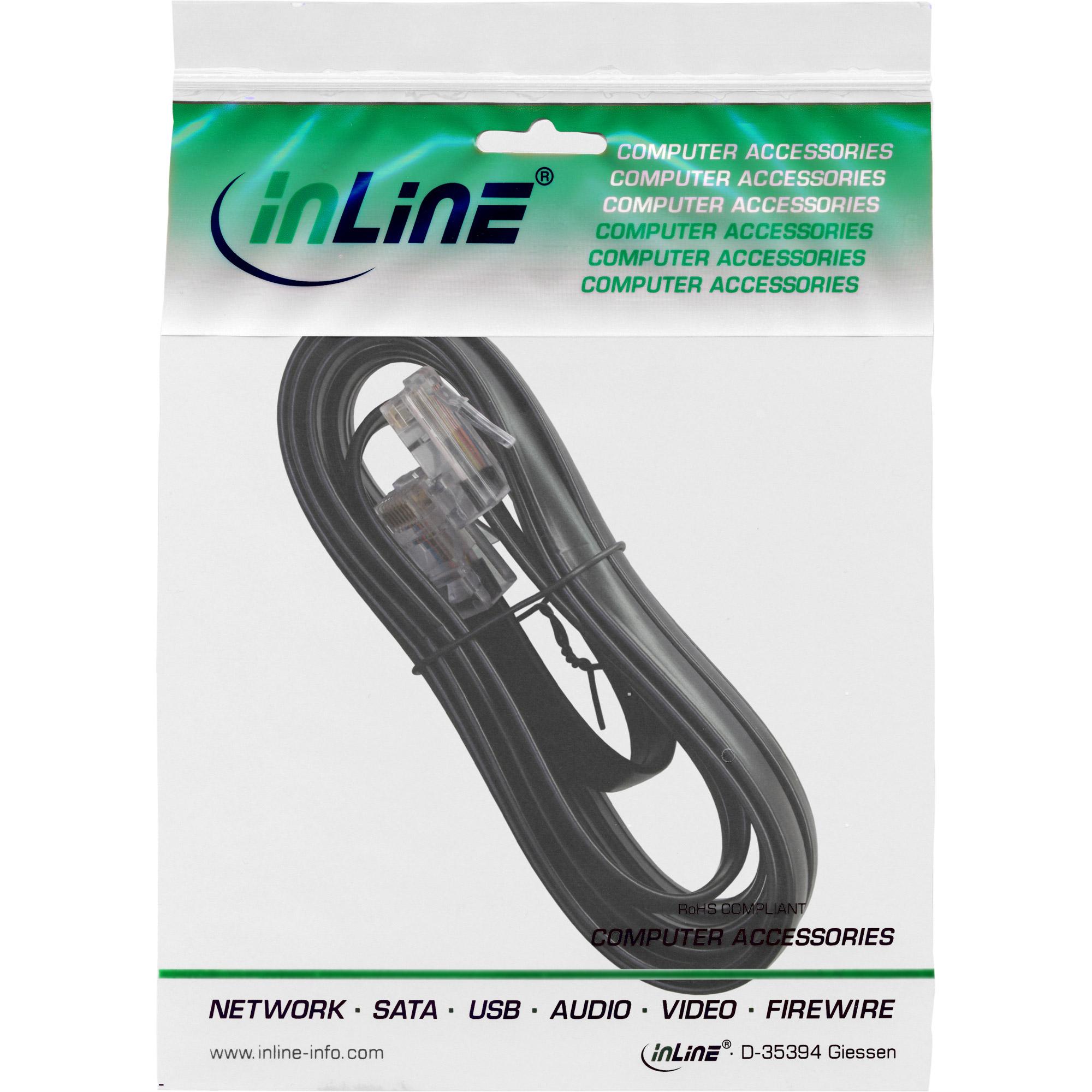 Cavo di collegamento ISDN - spina-spina RJ45 8P8C - 5m