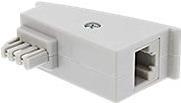 Ã¢â‚¬Â¢ InLineÃ‚Â® TAE-F DSL Adapter Ã¢â‚¬Â¢ TAE-F Stecker auf RJ45 Buchse Ã¢â‚¬Â¢ 8P2C fÃƒÂ¼r