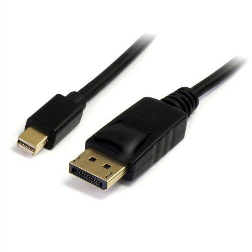 Mini DisplayPort in linea per Displayport Kabel 2M contatti dorati nero